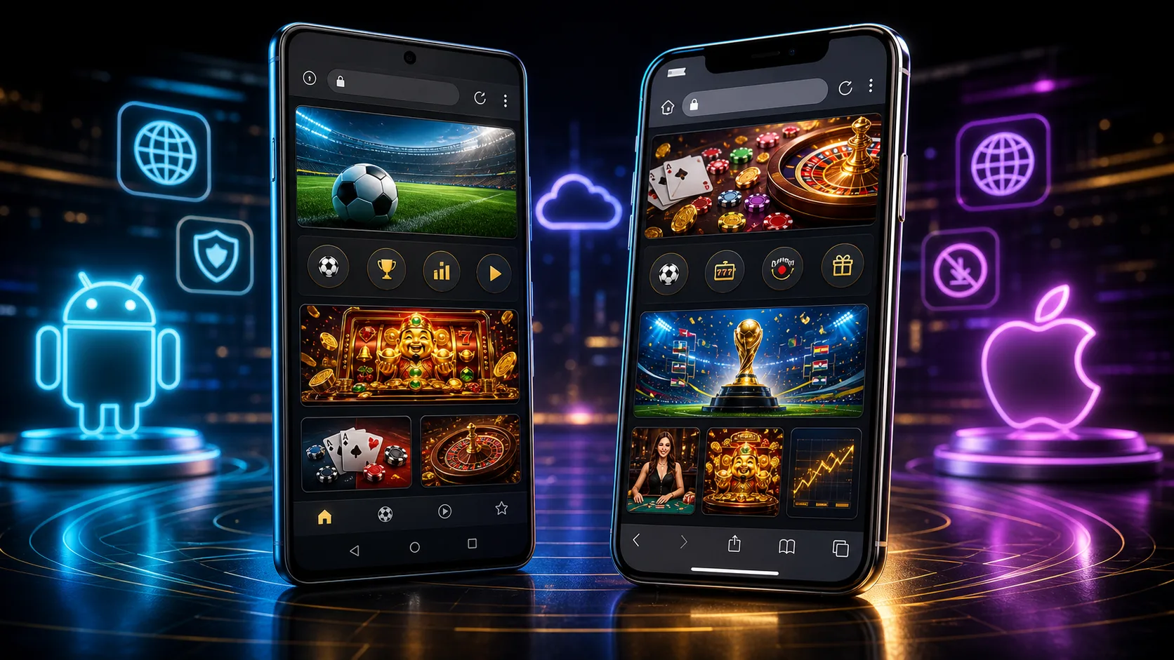 Experiência jogaobet compatível com Android e iOS no navegador mobile